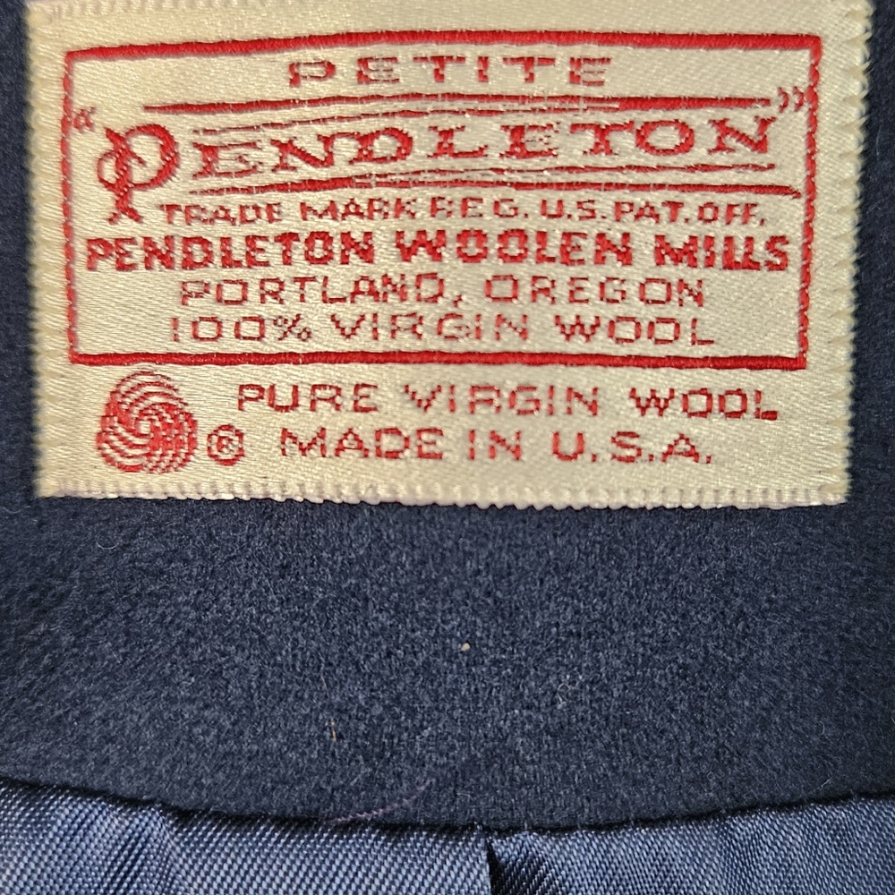 Pendleton Lined Wool Jacket Size 6 Petite - image 4